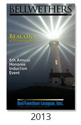 Bellwethers Honoree Induction Event program cover