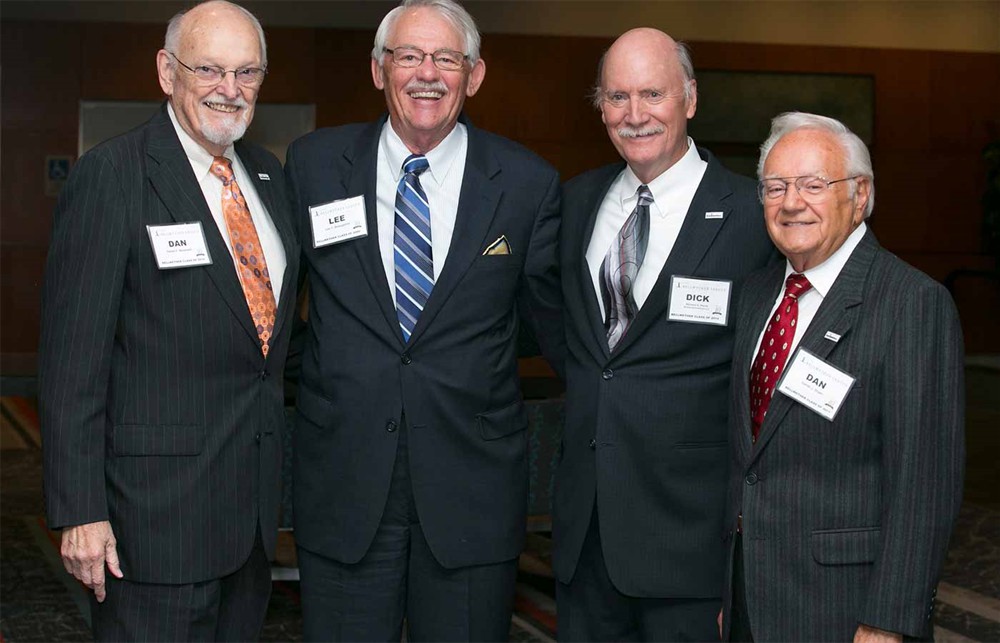 The Quintessential Quartet: Dan Mayworm (Bellwether Class of 2010), Lee Boergadine (Bellwether Class of 2008), Dick Perrin (Bellwether Class of 2014) and Dan Dryan (Bellwether Class of 2011).