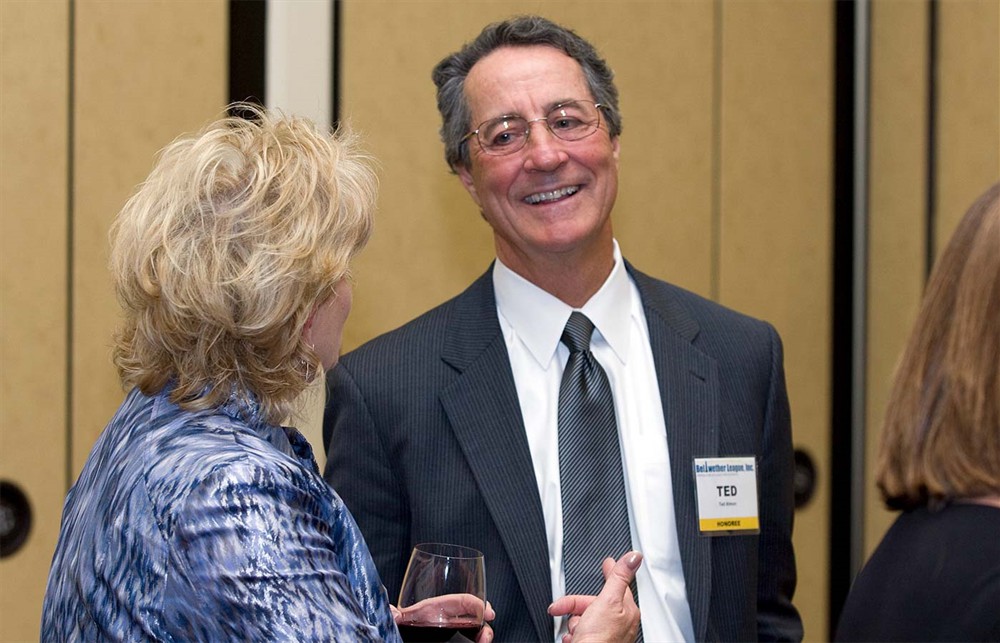 CareFusion Corp.’s Cathy Specht shares some thoughts with Bellwether Class of 2010 Honoree Ted Almon.