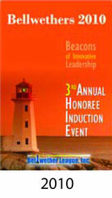 Bellwethers Honoree Induction Event program cover