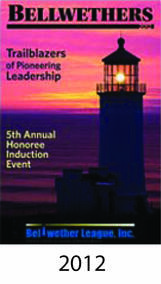 Bellwethers Honoree Induction Event program cover