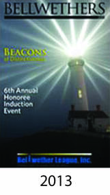 Bellwethers Honoree Induction Event program cover