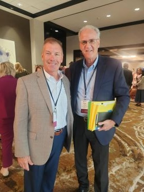 SMI Spring Forum: George Godfrey, Bellwether Class of 2025, with The Lubotsky Alliance Group's Tom Lubotsky, Bellwether Class of 2022.