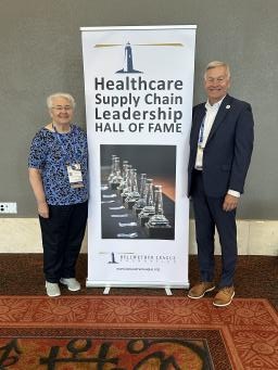 AHRMM 2026: BLF Board Chairman Barbara Strain, Bellwether Class of 2021, BOD Outreach Ambassador Fred Crans, Bellwether Class of 2020, and Randy Bradley, Ph.D., Ammer Honoree Class of 2020.