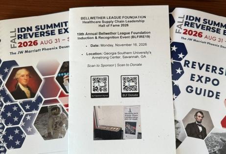 BLF raises awareness of healthcare supply chain performance excellence at the Fall IDN Summit.