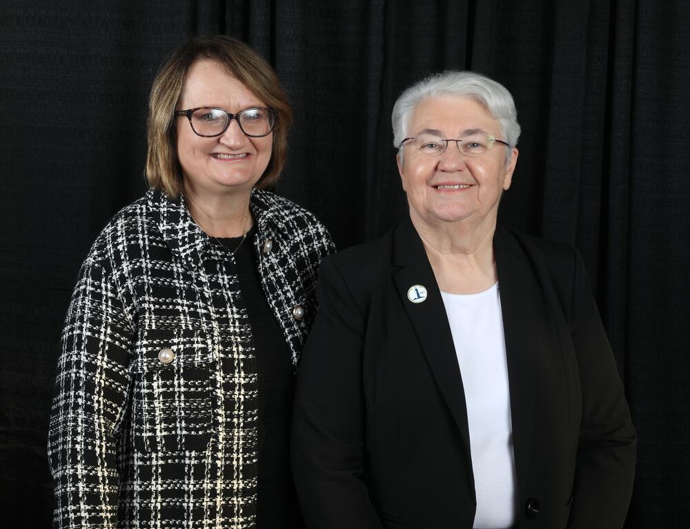 BLF Chairmen 2021-2023 (left to right): Deborah Templeton, 2021-2022, Bellwether Class of 2023; Barbara Strain, 2023, Bellwether Class of 2021