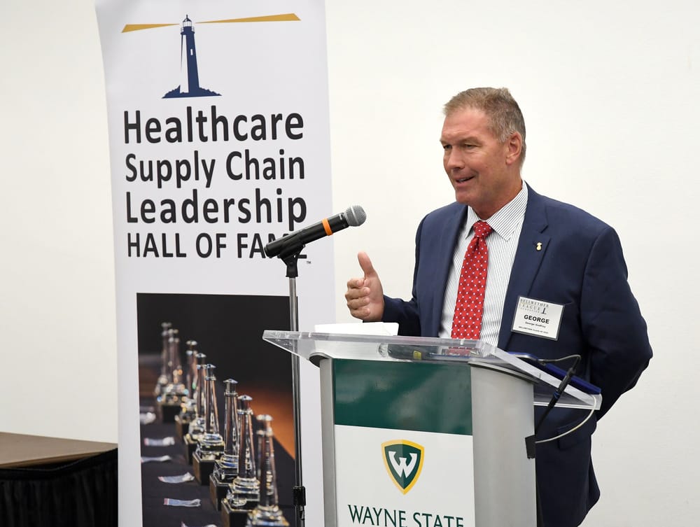 Baptist Health South Florida’s George Godfrey, Bellwether Class of 2025, leads a verbal walk through his career experiences.