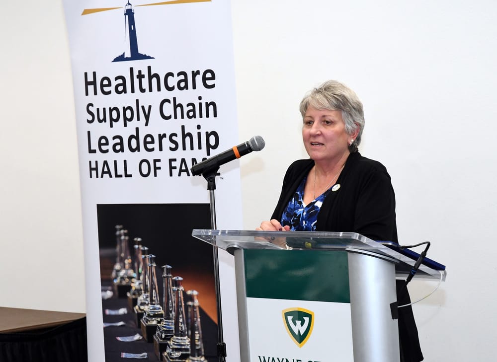 Sue Tyk, Bellwether Class of 2022, introduces Mike Langlois, Bellwether Class of 2025.