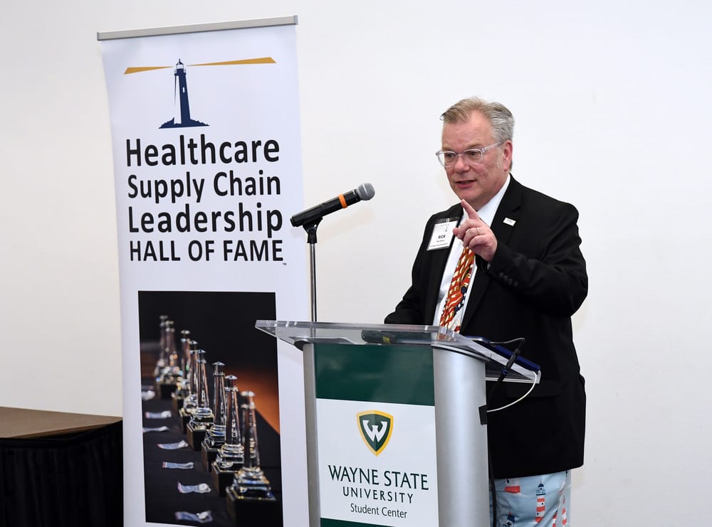 Rick Barlow closes BLFIRE18 and invites attendees to nominate candidates for 2026 Bellwether, Ammer Honoree and Future Famers classes to be honored at BLFIRE19.