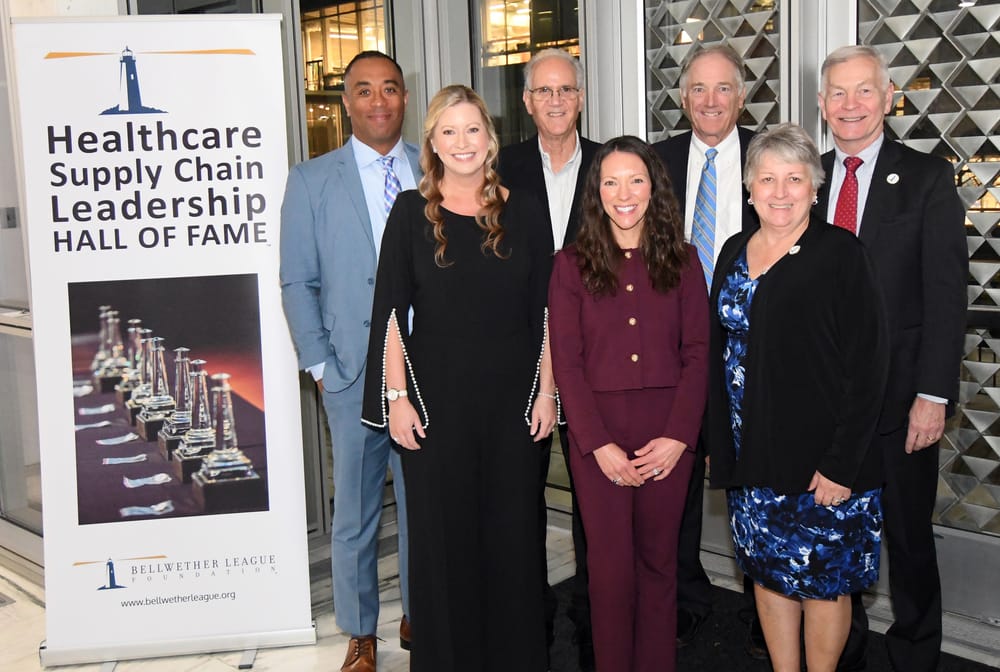 BLF Advisory Council: Front row (left to right): Rachel Anderson, Future Famers Class of 2023; Angie Bruns, Future Famers Class of 2024; and Sue Tyk, Bellwether Class of 2022. Back row (left to right): Chico Manning, Future Famers Class of 2024; Tom Lubotsky, Bellwether Class of 2022; Carl Meyer, Bellwether Class of 2021 and Jacob Groenewold, Bellwether Class of 2021. Not pictured: Advisory Council Chairman Gary Rakes, Bellwether Class of 2021; and Ryan Burke, Future Famers Class of 2022.