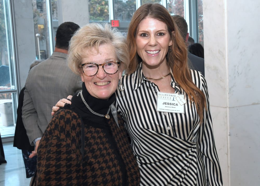 The University of Kansas Health’s Janie Ott with Vizient’s Jessica Hurd, Future Famers Class of 2019.