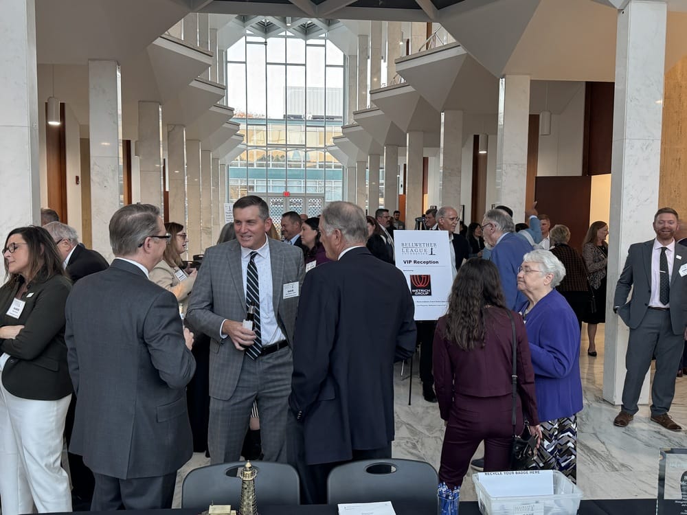 BLFIRE18 attendees enjoy the VIP Reception at Wayne State University’s McGregor Memorial Conference Center at Wayne State University in Detroit.