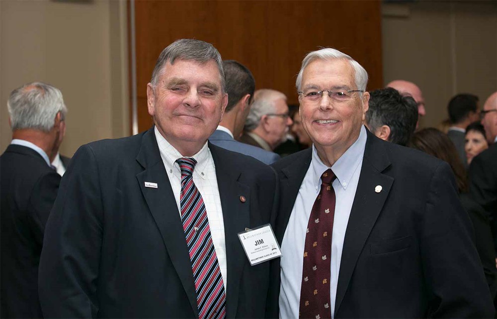 Jim Dickow (Bellwether Class of 2013) with Derwood Dunbar (Bellwether Class of 2011).