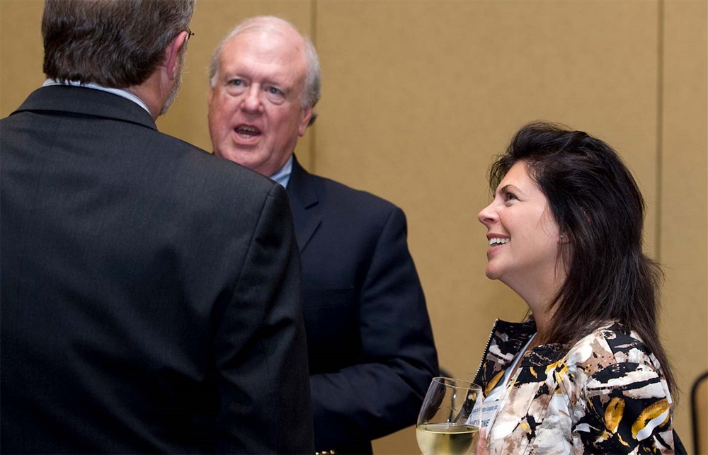 Founding/Platinum Sponsor Premier’s Don Hancock and Martine Aversa.