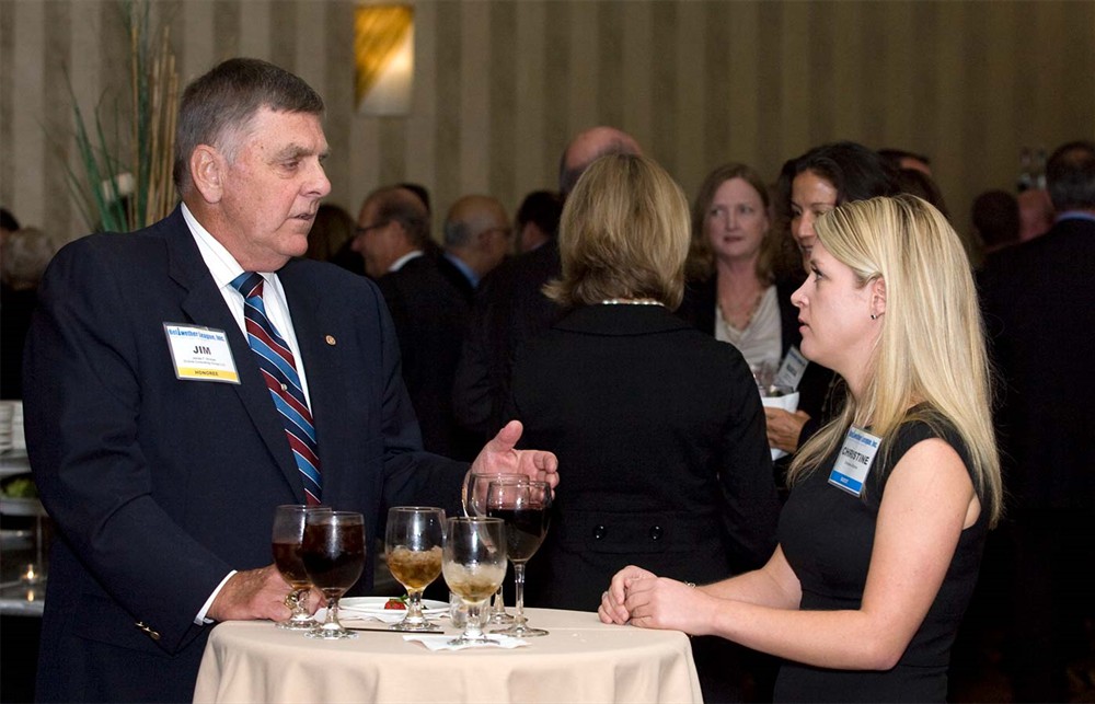 Bellwether Class of 2013’s Jim Dickow with daughter Christine Dickow.