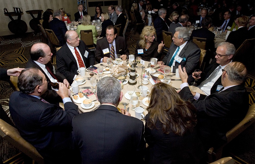 Table 2 featured Jim Hersma (Bellwether Class of 2012), along with his colleagues and supporters from Founding Sponsor MedAssets and executives from GS1 US, Northwestern Memorial Hospital, Rush System for Health, Advocate Health and Bellwether League’s Michael Louviere