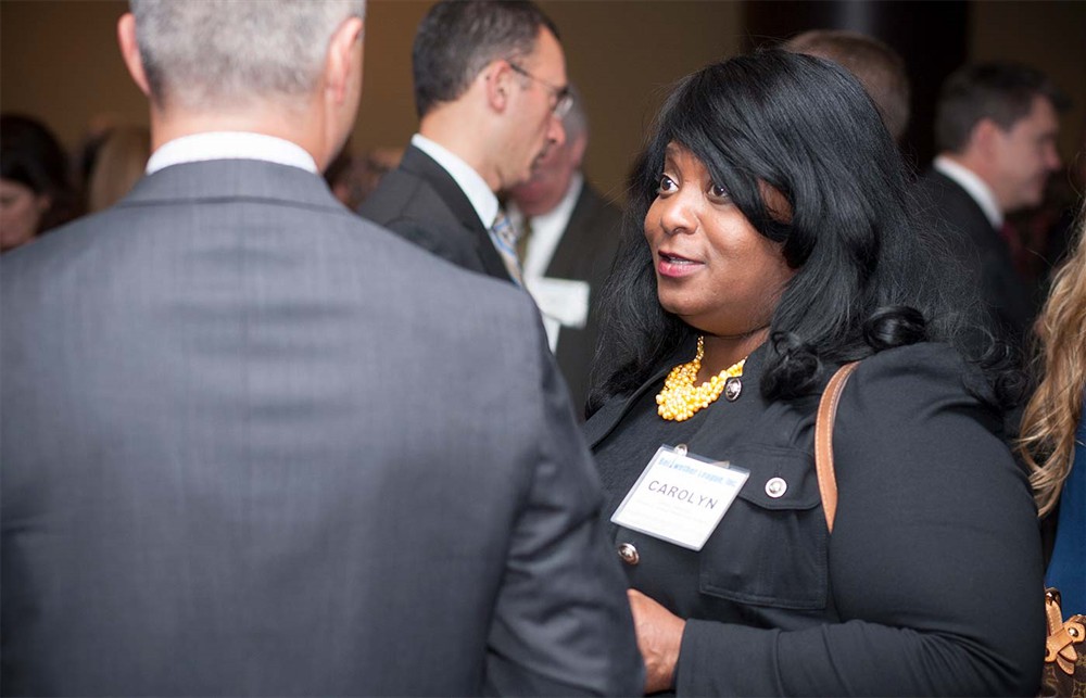 Corporate Sponsor Johnson & Johnson’s Enterprise Care Group’s Carolyn Valentine.