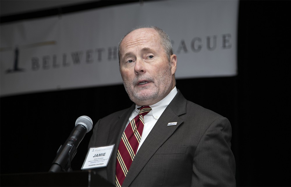 Bellwether League Co-Founder and Founding Chairman Jamie Kowalski (Bellwether Class of 2017).