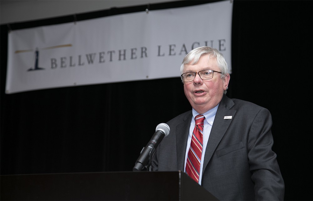 John Strong (Bellwether Class of 2011) introduces long-time colleague Mary Starr.