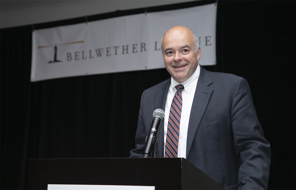Bellwether League’s Ed Hisscock introduces Nick Toscano.