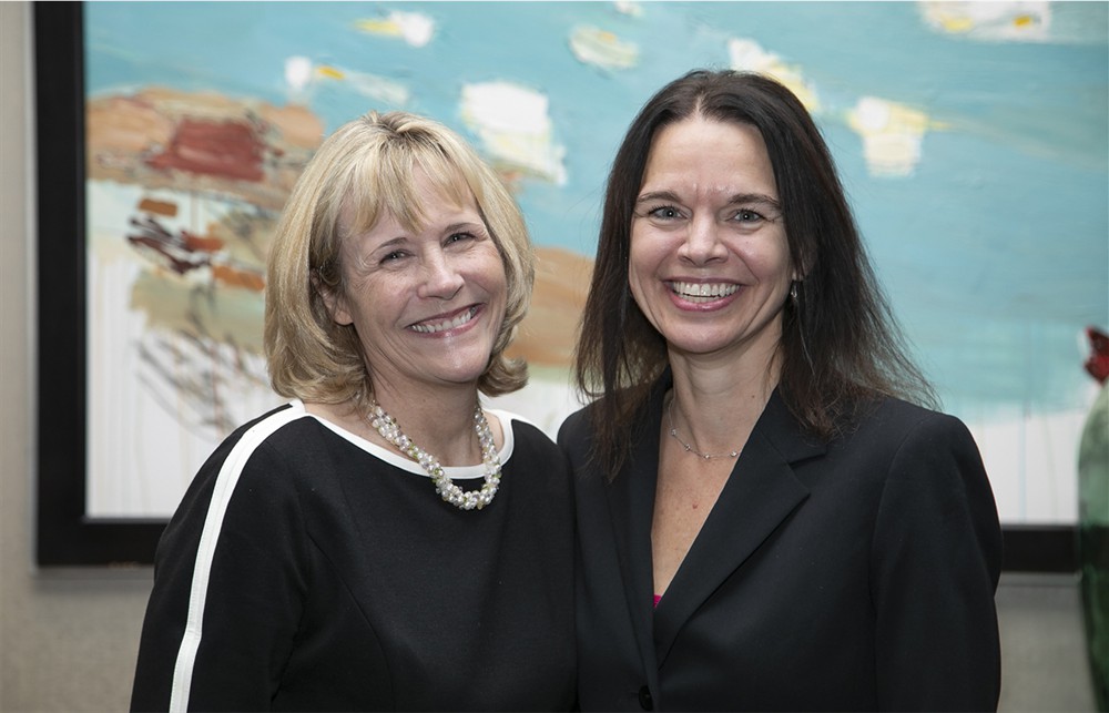 AHRMM Executive Director Deb Sprindzunas with Mary Starr (Bellwether Class of 2018).