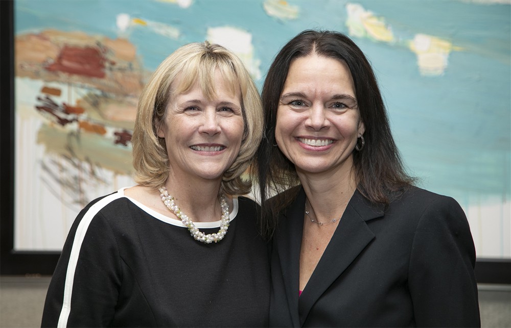 AHRMM Executive Director Deb Sprindzunas with Mary Starr (Bellwether Class of 2018).