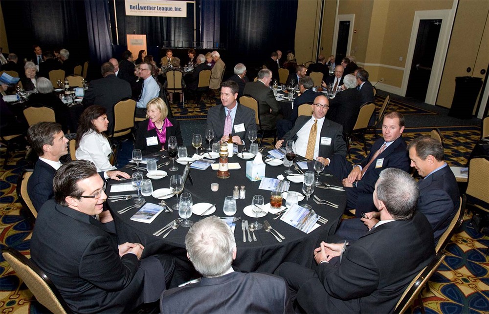 2011 dinner attendees enjoy the event.