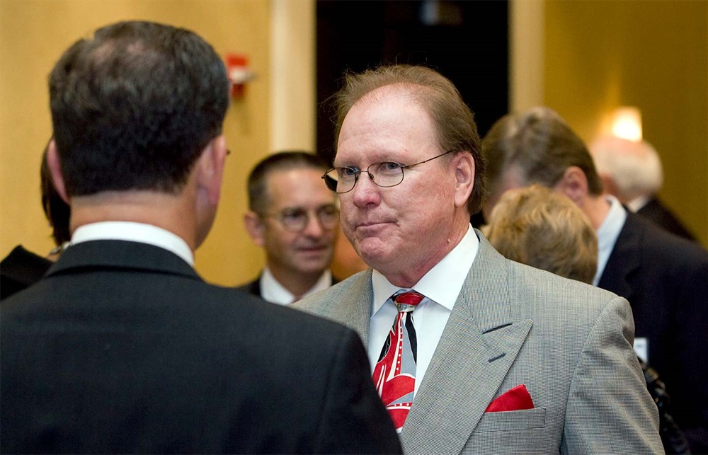 Kim C. Gossett, eldest son of Bellwether Class of 2010 Honoree George Gossett, during the VIP reception.