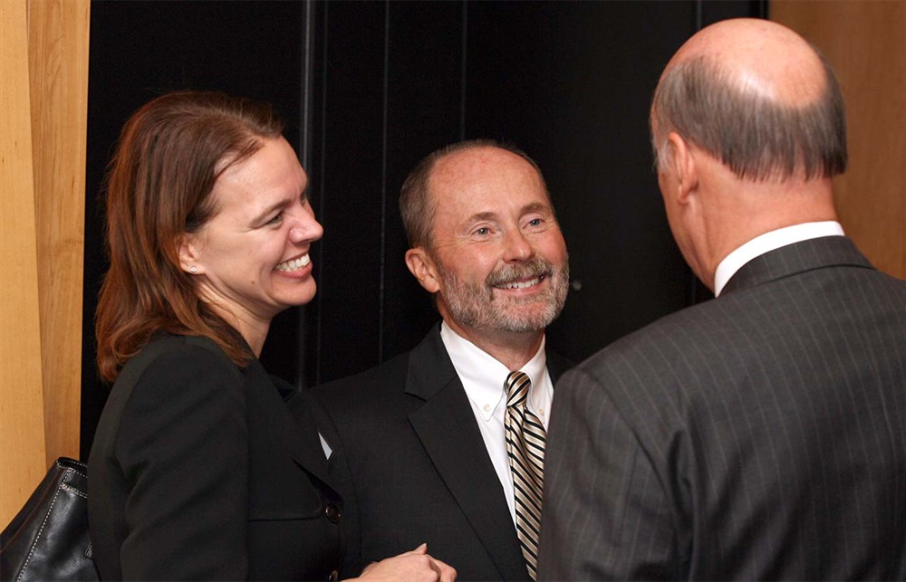 Deborah Sprindzunas from AHRMM with BLI Chairman Jamie Kowalski and BLI Founding Board Member Richard A. Perrin