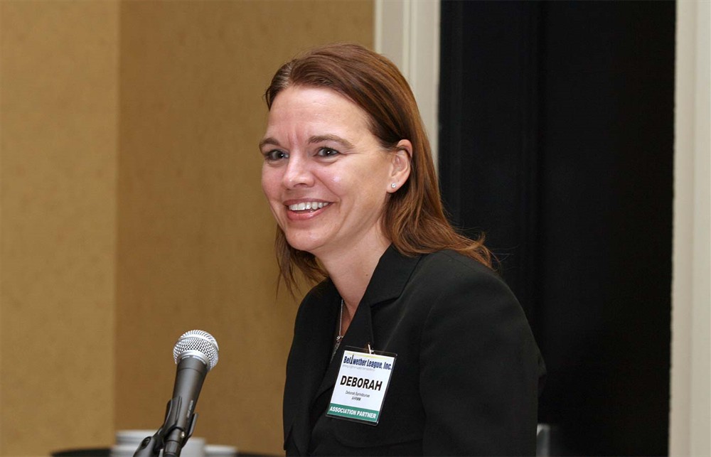 AHRMM Executive Director Deborah Sprindzunas