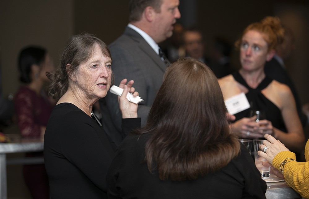 Karen Irgens, wife of Capt. Terry Irgens (1947-2017) (Bellwether Class of 2019).