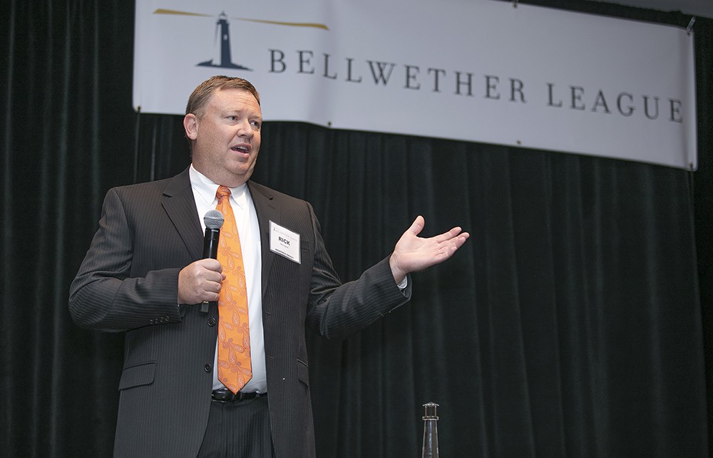 Rick Irgens, son of Capt. Terry Irgens (Bellwether Class of 2019), emphasized his father’s dedication to serving others.