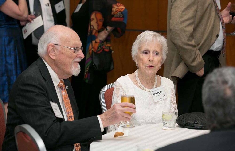 Dan Mayworm (Bellwether Class of 2010) with wife Shirley Mayworm.