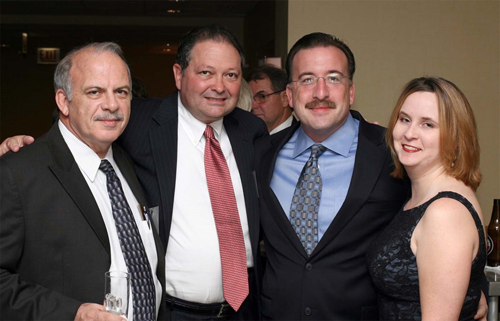 Pat Carroll, Bellwether League Inc. Treasurer; MedAssets' Rand Ballard; and Appleseed Healthcare Resources' Joe Colonna and wife Ann Colonna