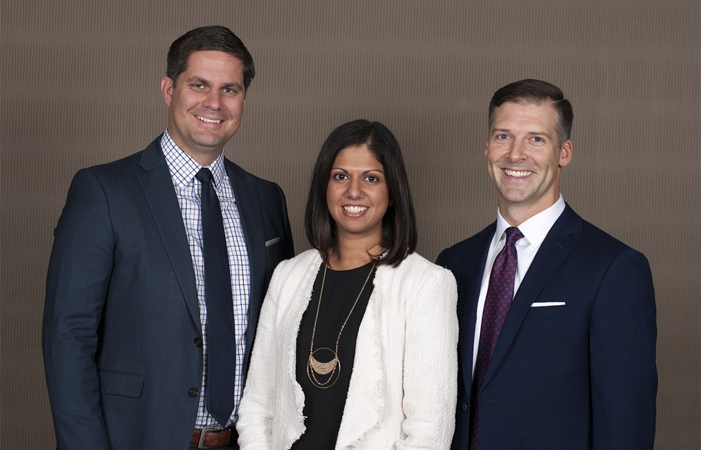 Future Famers Class of 2016 - Standing (left to right): Erik Walerius, Nisha Lulla and Rob Proctor. Not pictured: Jimmy Henderson, Kate Polczynski and Baljeet Sangha.