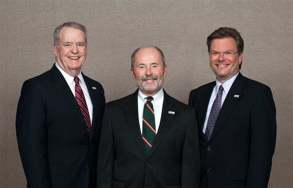 Bellwether League Inc. Chairman John Gaida, Founding Chairman Jamie Kowalski and Executive Director Rick Barlow.