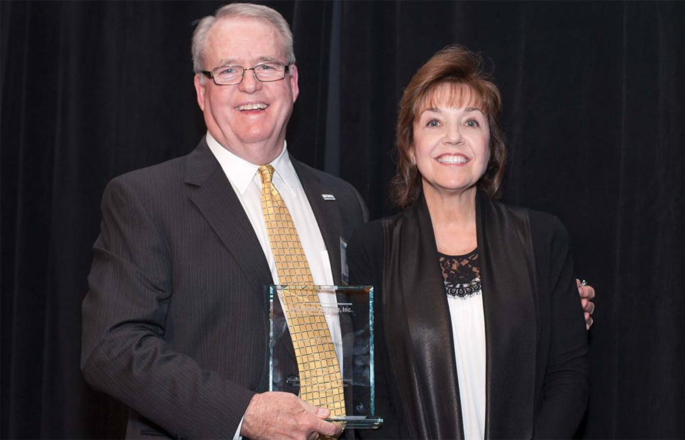 Bellwether League Inc. Chairman John Gaida with Duke University Medical Center’s Jane Pleasants (Bellwether Class of 2015).