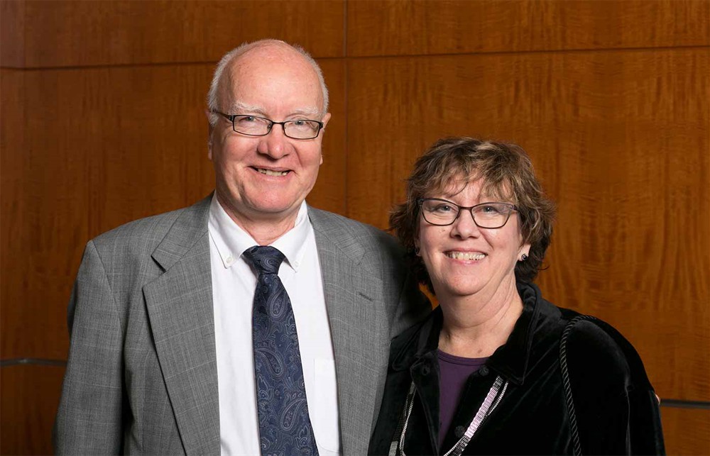 The Lakes: Larry Lake, son of Hiram Lake (Bellwether Class of 2017) with wife Mary Beth Lake.